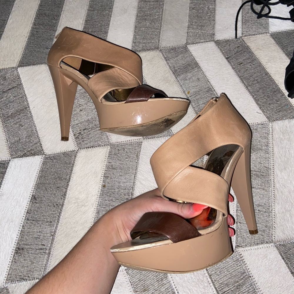Nude heels